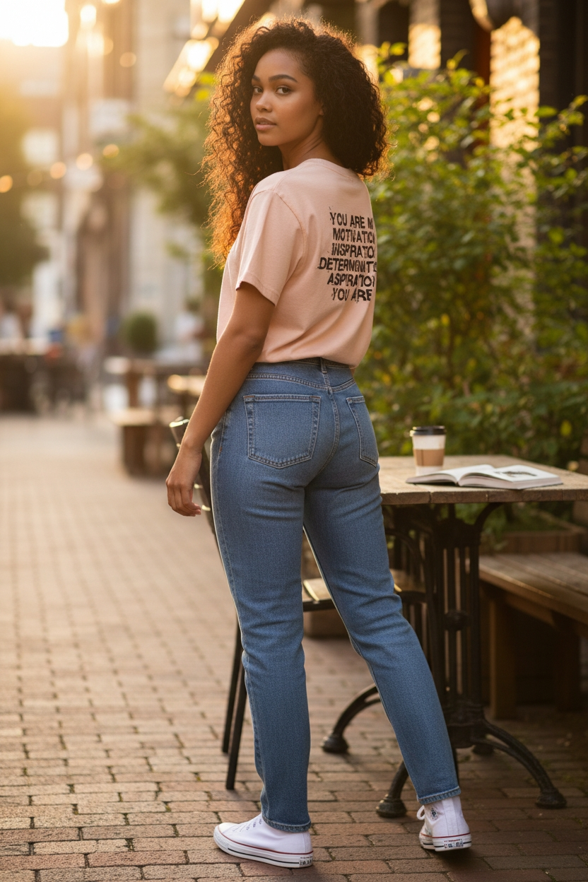 You are Womens Cropped