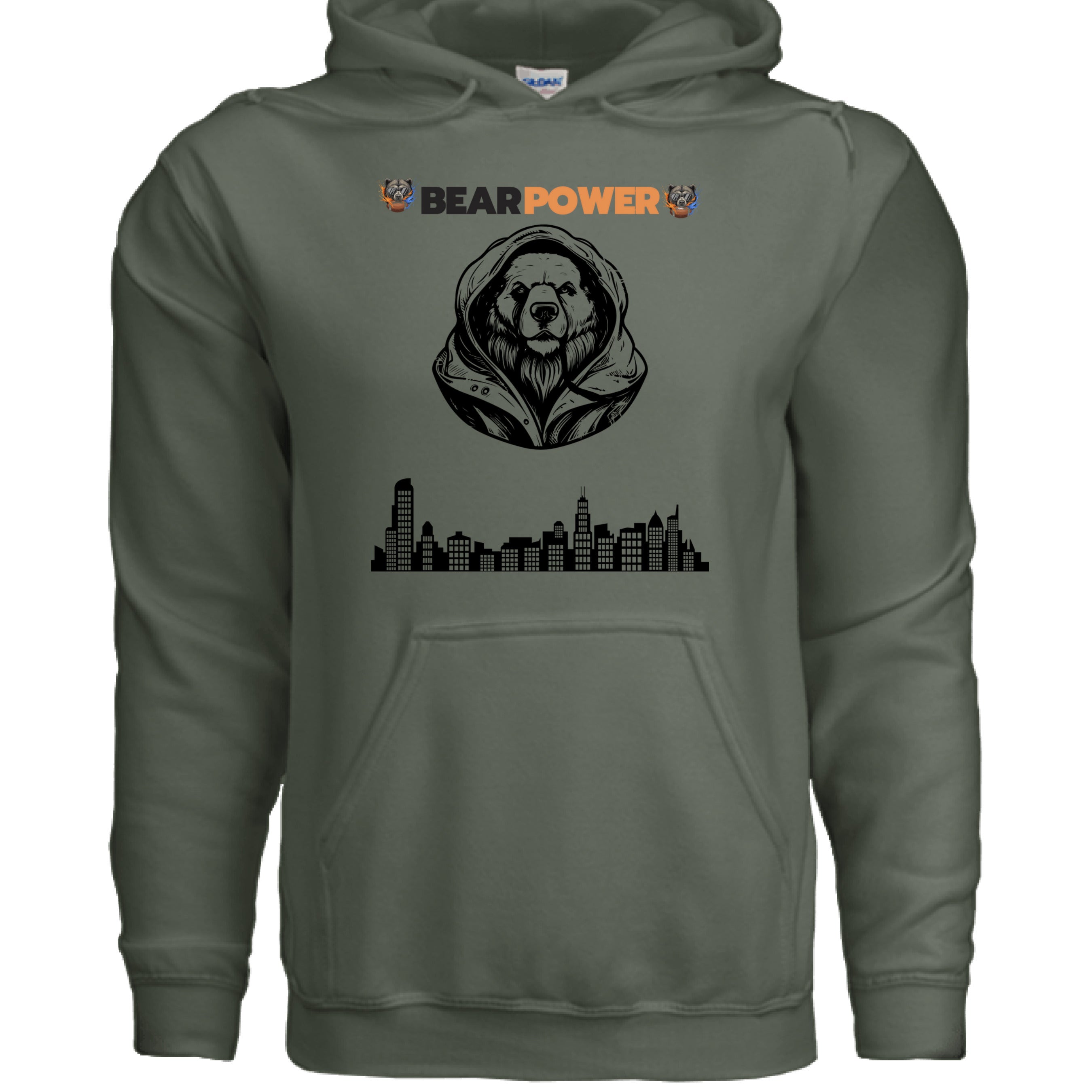 MILITARY GREEN - FRONT