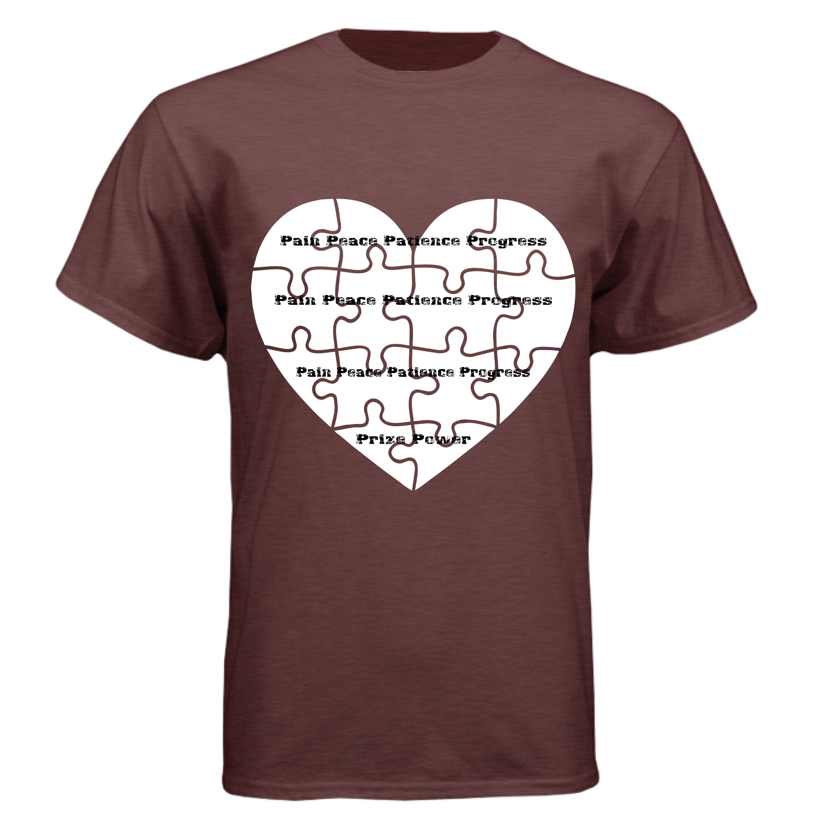 Heather Maroon - FRONT