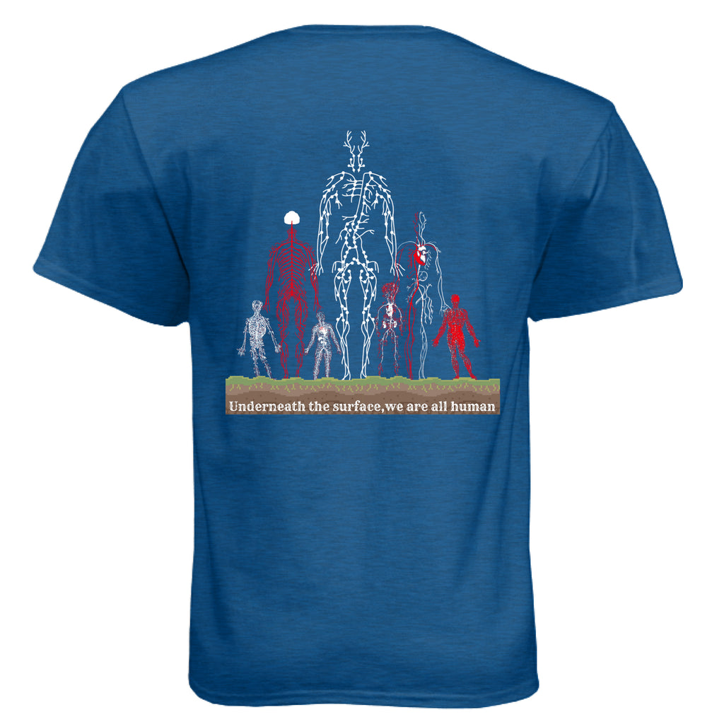 Heather Cool Blue - BACK