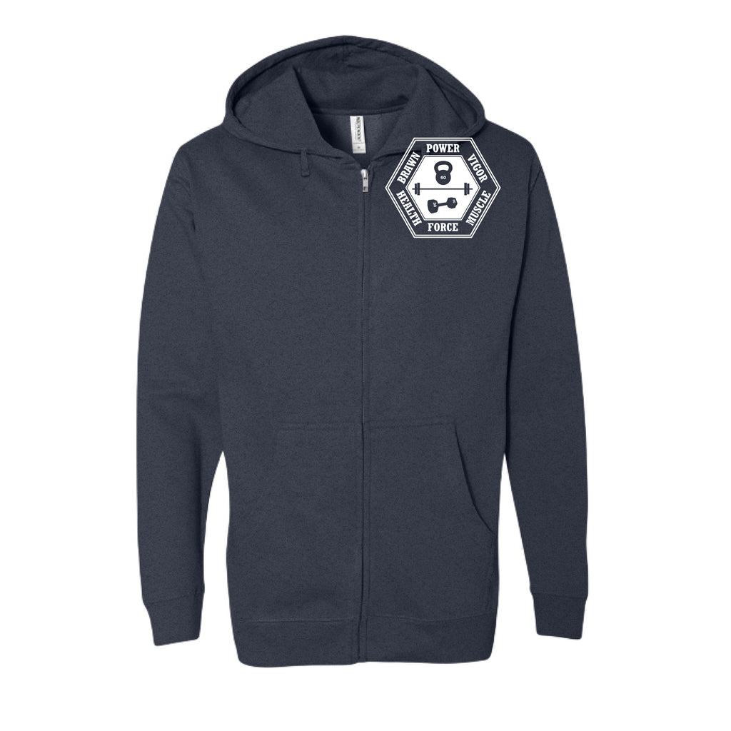 Classic Navy Heather - FRONT