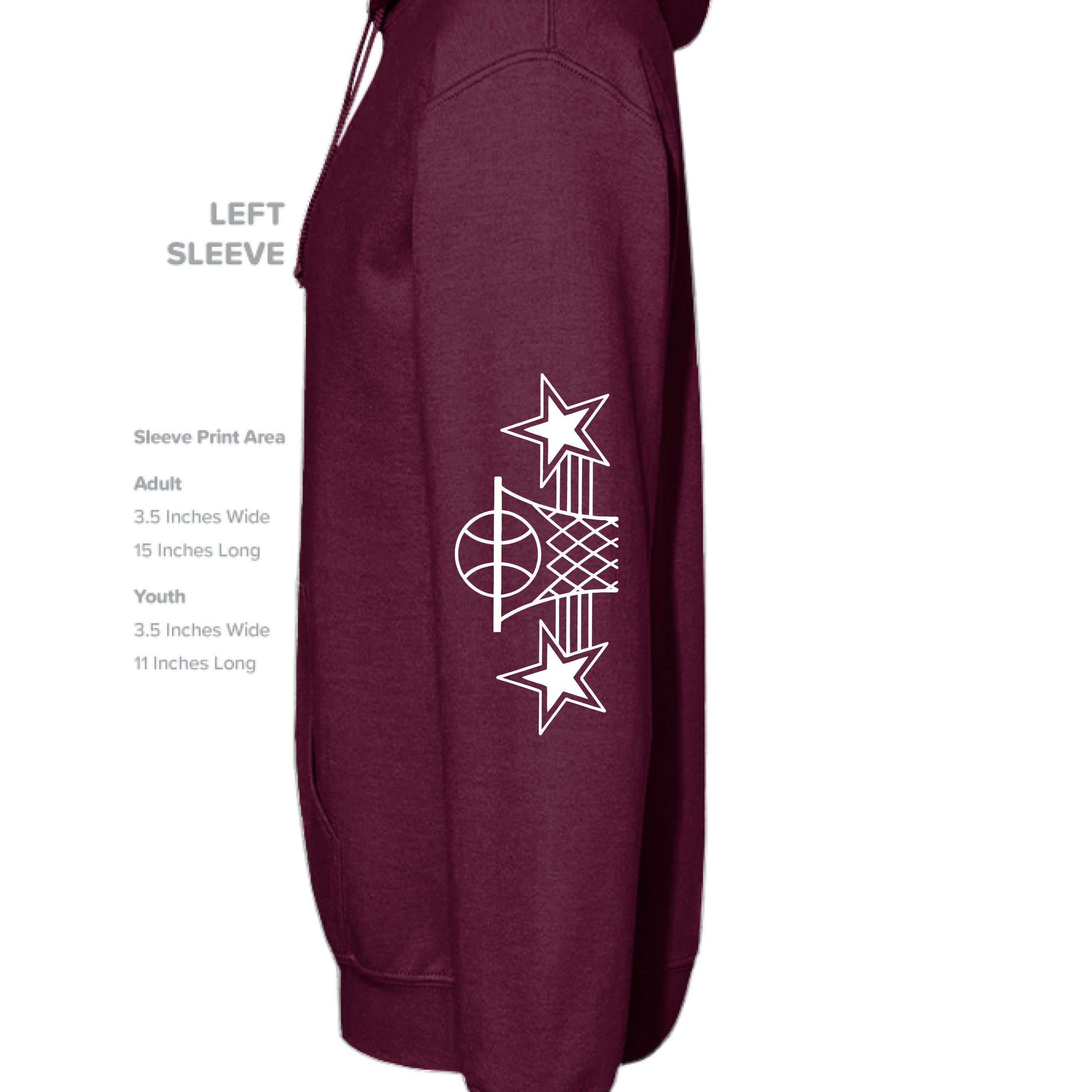MAROON - SLEEVE_LEFT