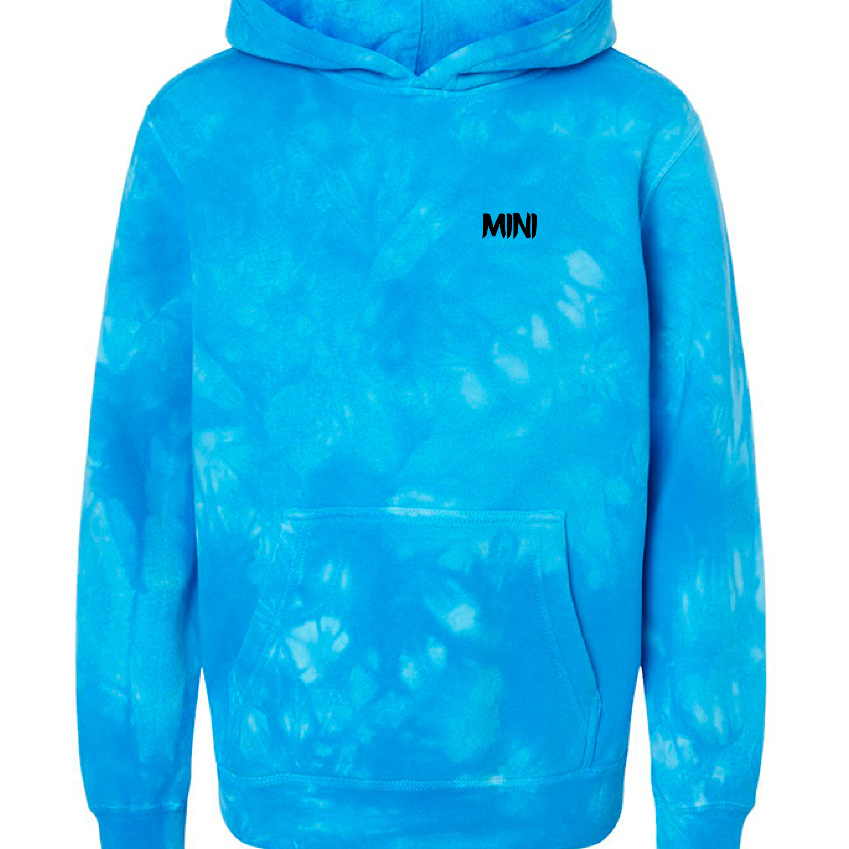 Tie Dye Aqua Blue - FRONT