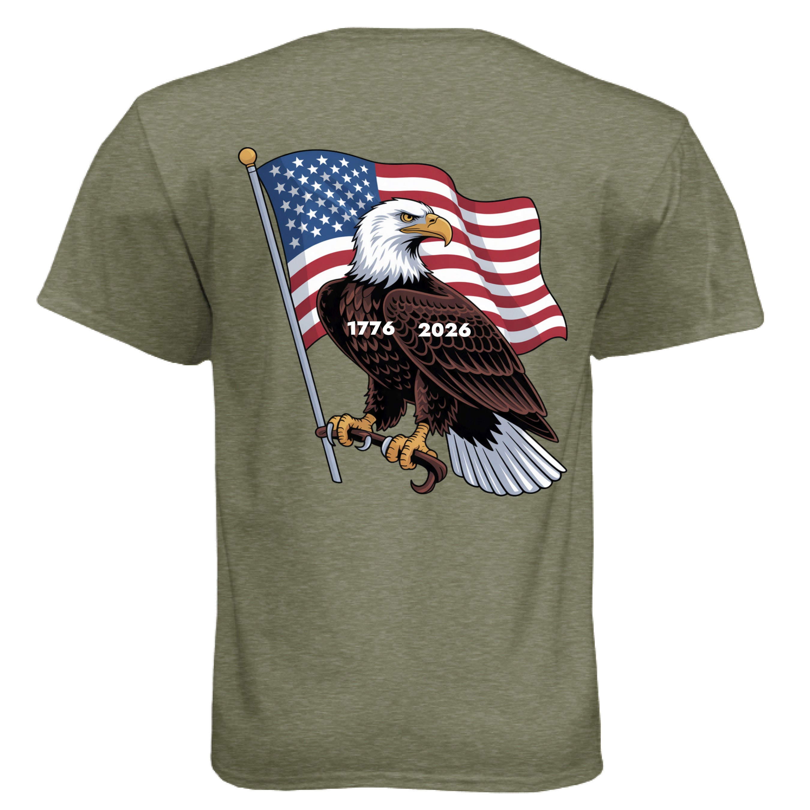 MILITARY GREEN - BACK